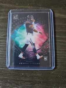 2021 Clearly Donruss Football - Justin Fields RC Night Moves SSP CASE HIT 1:3 - Picture 1 of 2