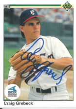 Craig Grebeck Chicago White Sox  Personally Autographed Card