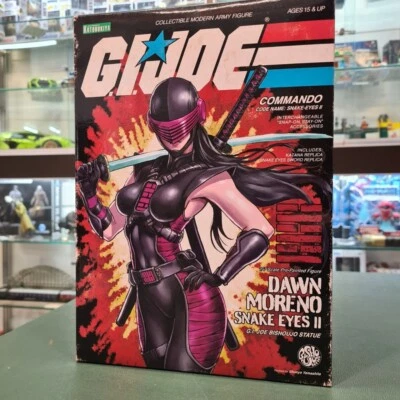 G.I. JOE, Kotobukiya - Bishoujo - Dawn Moreno Snake Eyes II Action Figure 23cm - Immagine 1 di 2