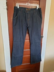 NWT EXOCET Juniors Women's 15 Blue Cotton Spandex Fashion Jeans - Picture 1 of 6