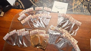 Tin-Tiques Rusty Tin Metal Cutouts, Miniatures- Stars, Hearts, Pumpkins, Etc LOT - Picture 1 of 5