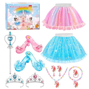 Prinzessin Anziehschuhe für kleine Mädchen 3-6, Kinder spielen Kleidung für... - Bild 1 von 7