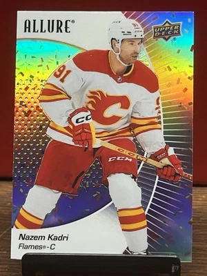 2023-24 Upper Deck Allure Confetti Nazem Kadri #63 Calgary Flames - Image 1 of 2