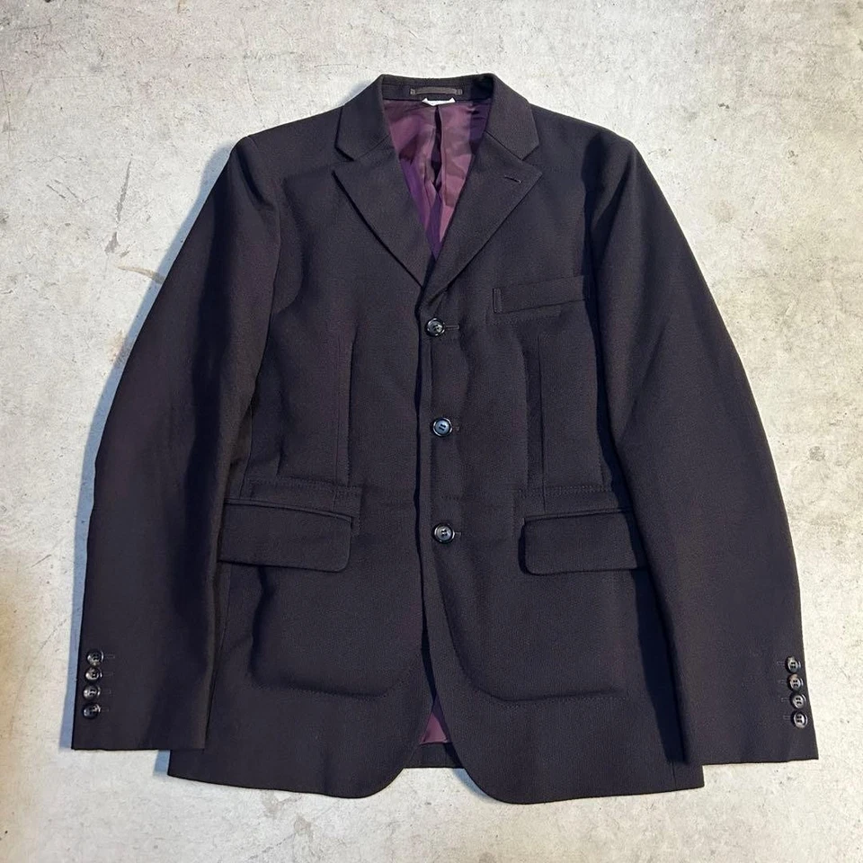 COMME des GARÇONS HOMME DEUX Tailored Jacket, Black, Men's, Size Small - Image 1 of 4