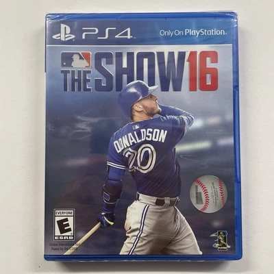 MLB 16: The Show For PS4 (Sony PlayStation 4, 2016) Baseball Brand New Sealed - Image 1 of 2