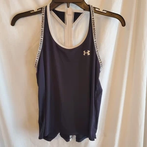 Camisas y tops Under Armour para niñas sin mangas Knockout para niños (niños grandes) jóvenes M negro - Imagen 1 de 4