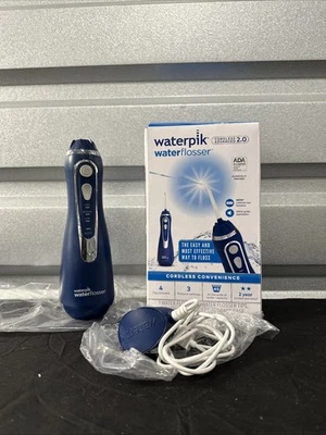 Waterpik Water Flosser inalámbrico avanzado 2.0 - azul - WP-583CD usado? Foto 1 de 4