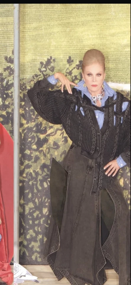 Cárdigan tejido con cable H&M x Glenn Martens negro talla S pequeño nuevo con etiquetas AGOTADO Foto 1 de 1