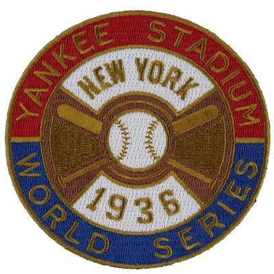 Camiseta emblema 1936 New York Yankees MLB World Series Championship Patch Gehrig - Imagem 1 de 2