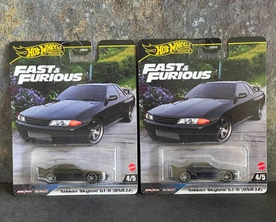 Hot Wheels Premium Fast & Furious Lote 2: Nissan Skyline GT-R BNR32 Foto 1 de 4