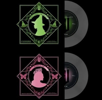 WICKED Ariana Grande & Cynthia Erivo Defying Gravity & Popular 7” Vinyl Singles - Image 1 of 4