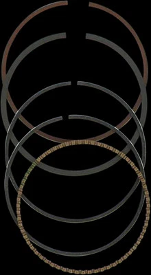 Juego de anillos de pistón único de acero de 4 tiempos Wiseco 84 mm para Yamaha Big Wheel 350 87-88 Foto 1 de 4