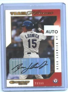 Ryan Ludwick 2003 Donruss Team Heroes autógrafo automático - Imagen 1 de 1