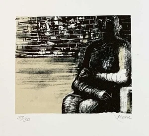Henry Moore "80TH ANNIVERSARY PORTFOLIO" Original Lithograph S/N - Picture 1 of 1