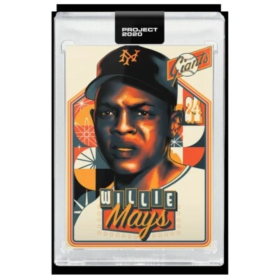 Topps PROJECT 2020 Card 365 - 1952 Willie Mays by Matt Taylor (w/Box)IN HAND - Image 1 of 3