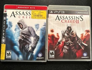 Lot of 2 Sony PS3 Games - Assassin's Creed And Assassin’s Creed II - Picture 1 of 5