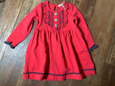 Vestido Matilda Jane INSPIRE 18-24 Meses Navidad Rojo Foto 1 de 3