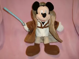 Disney Parks Mickey Star Wars Jedi Plush 12" - Imagen 1 de 4
