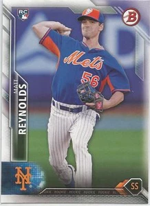 Matt Reynolds New York Mets 2016 Bowman Rookie Card - Picture 1 of 2