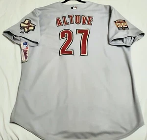 Authentic! Majestic 58 4XL, HOUSTON ASTROS, JOSE ALTUVE, ROOKIE Jersey RARE! - Picture 1 of 6
