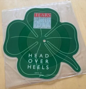 TEARS FOR FEARS HEAD OVER HEELS CLOVER PICTURE DISC 1985 UK IMPORT MERCURY NM - Picture 1 of 2