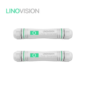 Extensor Ethernet PoE impermeable para exteriores de un puerto Gigabit (paquete de 2) LINOVISION - Imagen 1 de 7