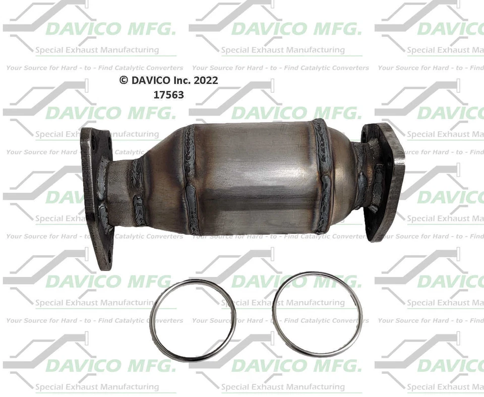 Convertidor catalítico-ajuste exacto Davico 17563 para Honda Crosstour 12-15 2,4 L-L4 Foto 1 de 3