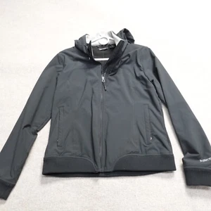 Marmot Women's Jacket XL Black Full Zip Hooded Fleece Lined - Picture 1 of 10