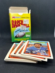 1988 Topps K-Mart Memorable Moments Baseball Factory Set (1-33) - Bild 1 von 2