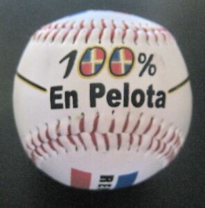 Dominican Republic Baseball Team Ball 100% En Pelota Very Good