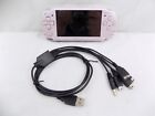 Like New PSP 2000 Playstation Portable Rose Pink Handheld Console Inc Charger