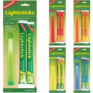 Coghlan's Snaplight Lightsticks 12 hours (2 Pack) Weatherproof Safety Light Tool - Picture 1 of 5