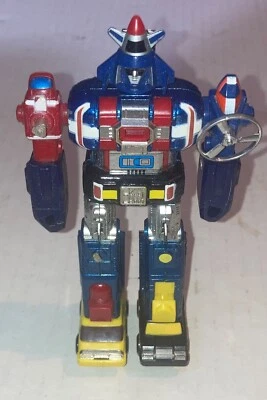"Robot diecast Bandai/Matchbox Voltron 1982 6""" Foto 1 de 2