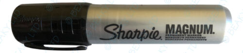 Original SHARPIE MAGNUM PRO Black Permanent Marker Pen 6-14mm Line  (One 1 Pen) 
