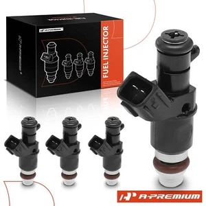 4x Black Fuel Injector w/ 2 Blades for Honda S2000 2006 2007 2008 2009 L4 2.2L - Picture 1 of 9