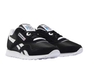 REEBOK Damenschuhe Laufschuhe Sneaker Sport FV4506 CL NYLON Schwarz - Bild 1 von 4