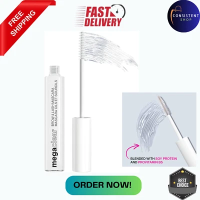 wet n wild Mega Clear Brow & Lash Mascara - Sculpts Brows, Defines Lashes, Condi - Image 1 of 4