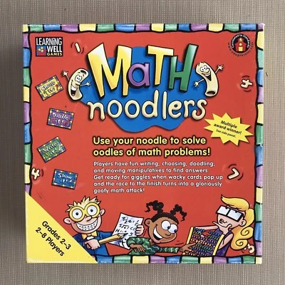 Math Noodlers Math Games Learning Well Games Grades 2-3 Math Skills - Image 1 of 4