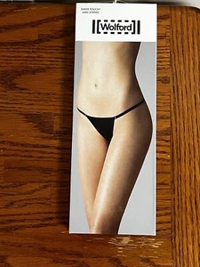 Wolford 69705 Sheer String Thong Underwear L NWT - Picture 1 of 6