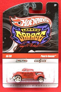Hot Wheels Larry's Garage Real Riders Pass'n Gasser 16/39 RED Diecast Car 1250 - Picture 1 of 2