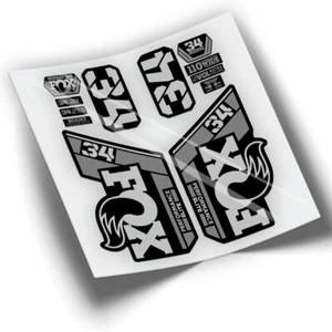 PEGATINAS HORQUILLA FOX 34 PERFORMANCE ELITE 2021WP324 AUFKLEBER STICKERS - Bild 1 von 1