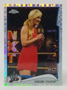 2014 Topps Chrome XFractor # 83 Renee Young - Picture 1 of 3