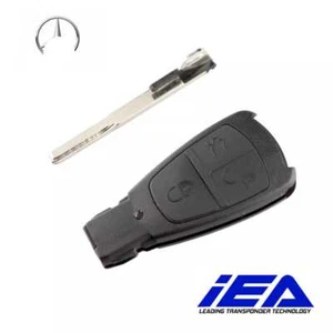 telecomando chiave 3 tasti per mercedes w168 w211 w202 w203 a c e guscio cover - Foto 1 di 4