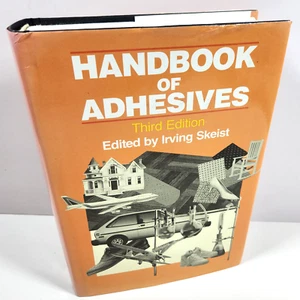 Handbook of Adhesives Third Edition Irving Skeist 1990 HC DJ Materials Science - Picture 1 of 18