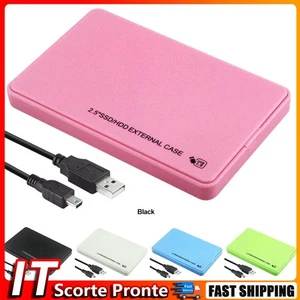 2.5 Inch Hard Drive Enclosure SATA HDD/SSD Case HDD SSD Enclosure for MacBook PC - Afbeelding 1 van 16
