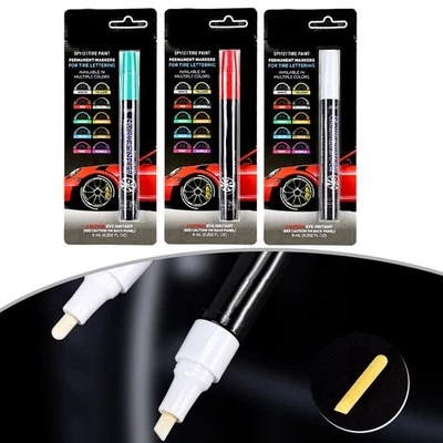 Reifenbeschriftung Graffiti Stift sicher für Autos LKW und Motorräder - Bild 1 von 4