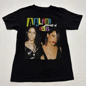 Camiseta mediana para adultos Aaliyah Princesa de R&B Camiseta de música hip hop - Imagen 1 de 5