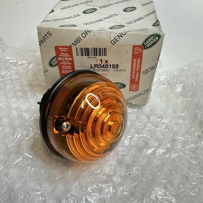 Land Rover Defender 1995-2016 Front Amber Indicator Light Lamp Genuine LR048188 - Image 1 of 4