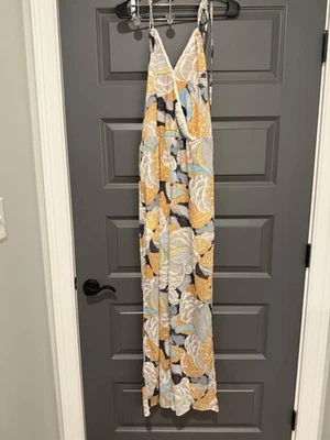 Mono Grulla Papel Floral Patrón Boho Talla M Foto 1 de 4