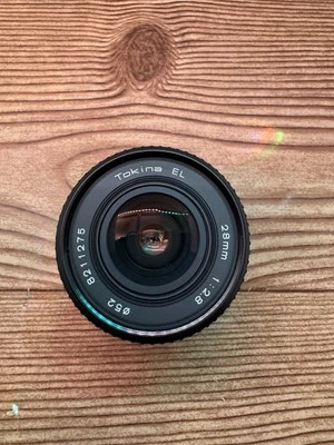 Vintage Tokina EL 28mm f2.8 Lens Japan Made Wide Angle Manual Focus Untested - Image 1 of 4